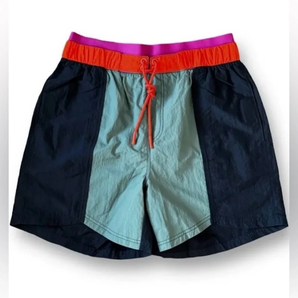 Free People FP Movement Sun Daze Colorblock Board Shorts